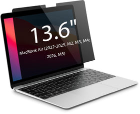 IRUYO FL front view on MacBook Air showing clean fit and secure privacy protection