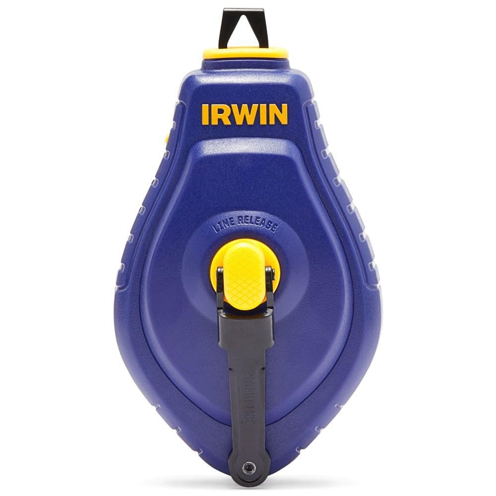 IRWIN Strait-Line Speedline Reel with compact design for easy handling on site