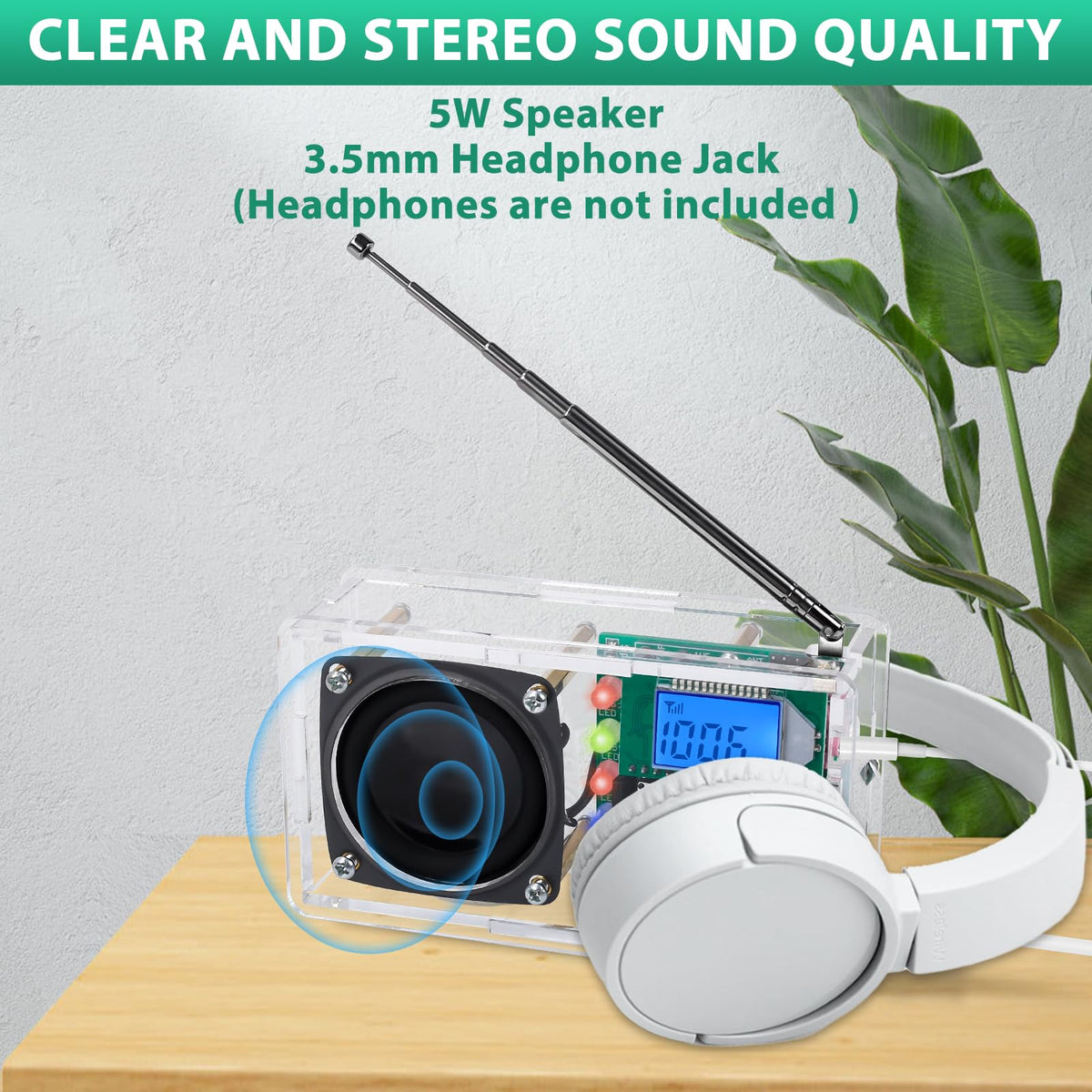 IS ICStation headphone jack enables private listening on the go.