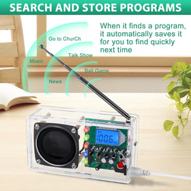 IS ICStation radio kit PCB and circuitry ready for hands-on education.