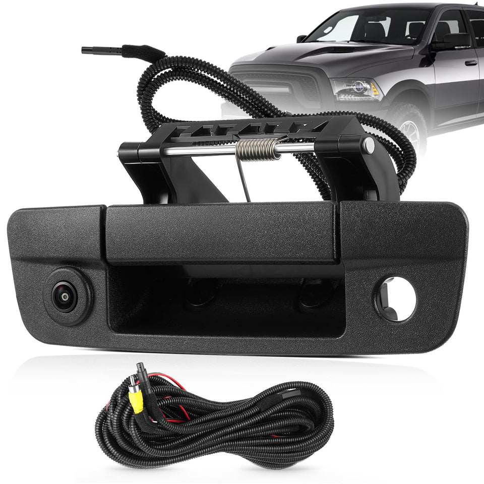 ISINSWIFT tailgate handle front view showing fit and OEM-style finish benefit