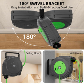 islewire mounting bracket showing 180-degree swivel for flexible positioning benefit