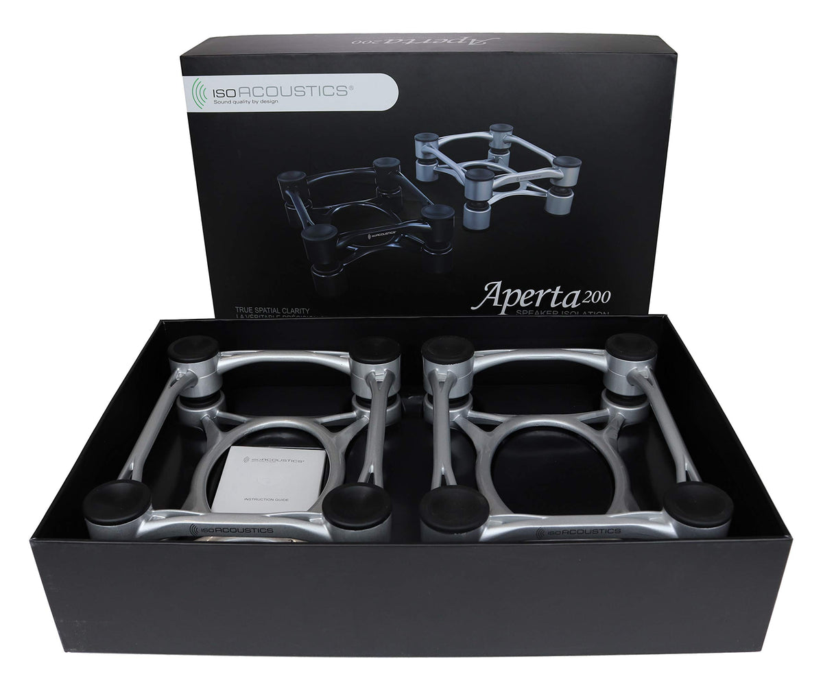 IsoAcoustics Aperta200 in-studio-setting enables versatile critical listening.