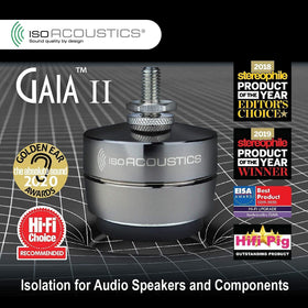 Gaia II includes 1/4-20 adapter for compatibility.