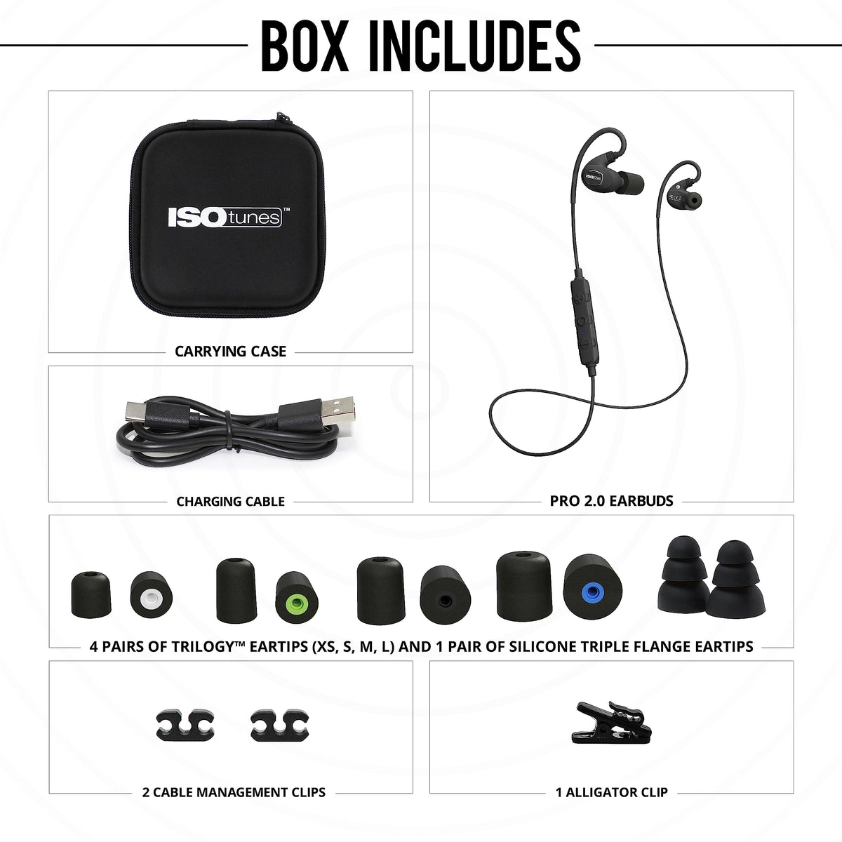 ISOtunes PRO 2.0 16 hour battery life for long shifts
