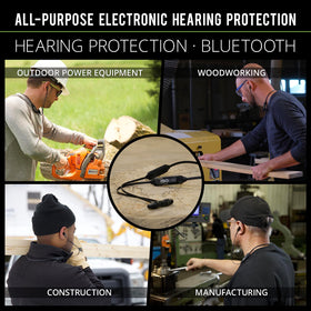 ISOtunes Xtra 2.0 safe max 85 dB limiter for comfortable listening in loud work areas