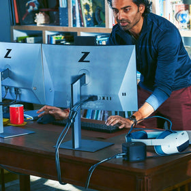 Ethernet port on HP Thunderbolt 4 Dock 120W G4 enabling fast wired networking