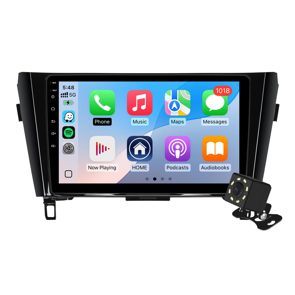 ISUDAR 4Core+32G 10.1-inch display for crisp Nissan Rogue navigation