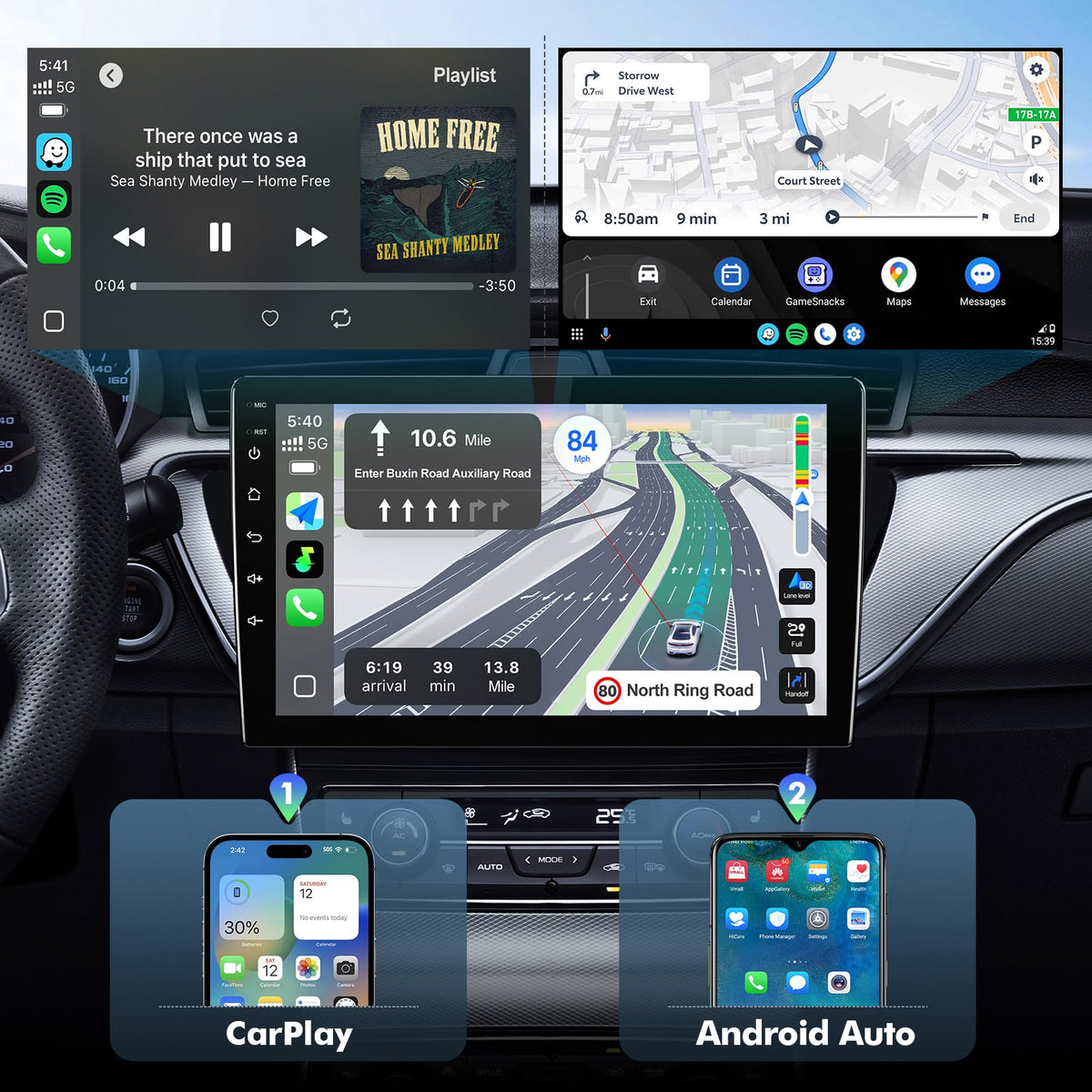 ISUDAR compatibility for Nissan Rogue X-Trail Qashqai models