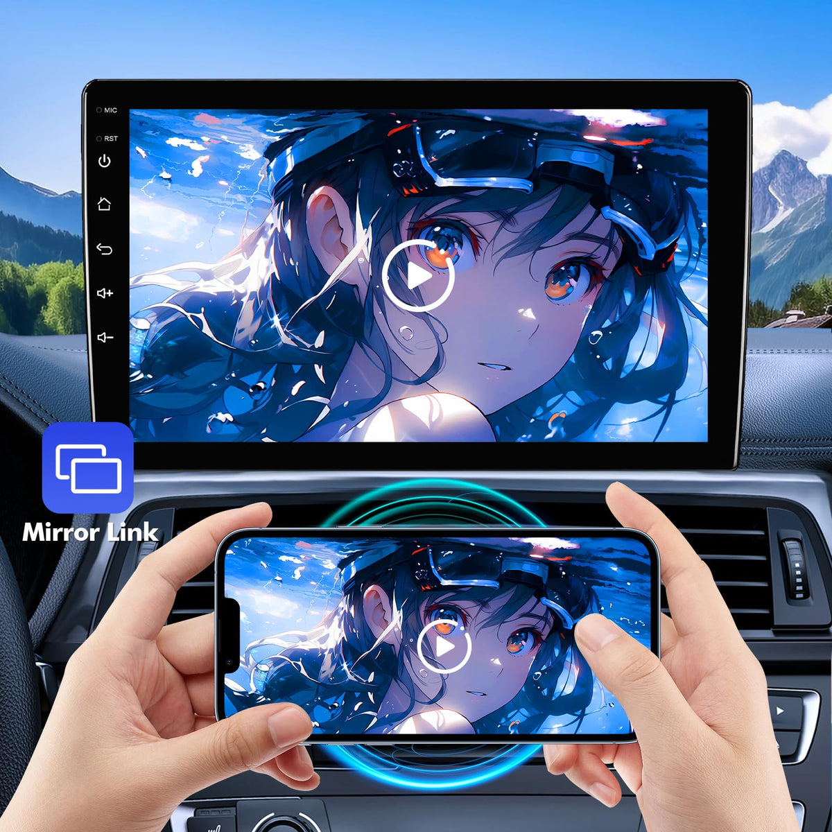 ISUDAR SWC support enables convenient steering wheel control navigation.
