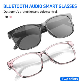ITHUGE AI Smart Translation Glasses worn on for hands-free multilingual communication in noisy environments