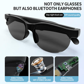 ITHUGE sunglasses inside protective case for secure storage
