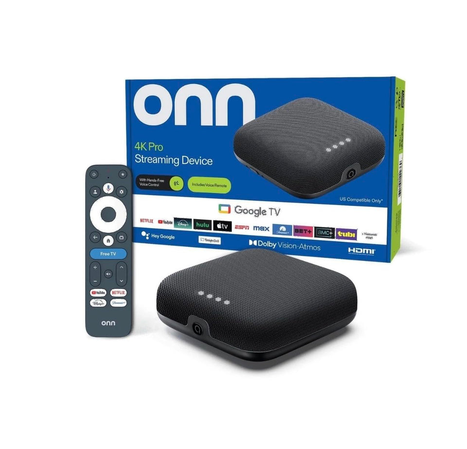 Its Brazilian ONN 4K Pro remote with backlight helps you find it easily in dim rooms.