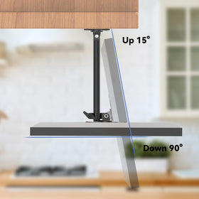 ITSHOM included hardware and manual laid out for simple installation
