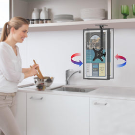 ITSHOM scale photo with measuring tape showing compact footprint and fit