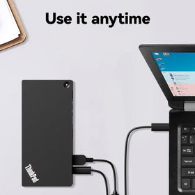 ITSPWR Thinkpad 40AY0090 dock cleaning cloth included for quick maintenance.