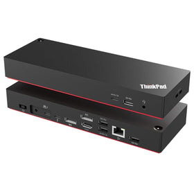 ITSPWR Thunderbolt 4 dock close-up highlighting sturdy build for efficient multitasking