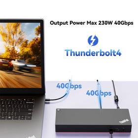 ITSPWR dock HDMI 2.1 port demonstrates 4K/8K display readiness