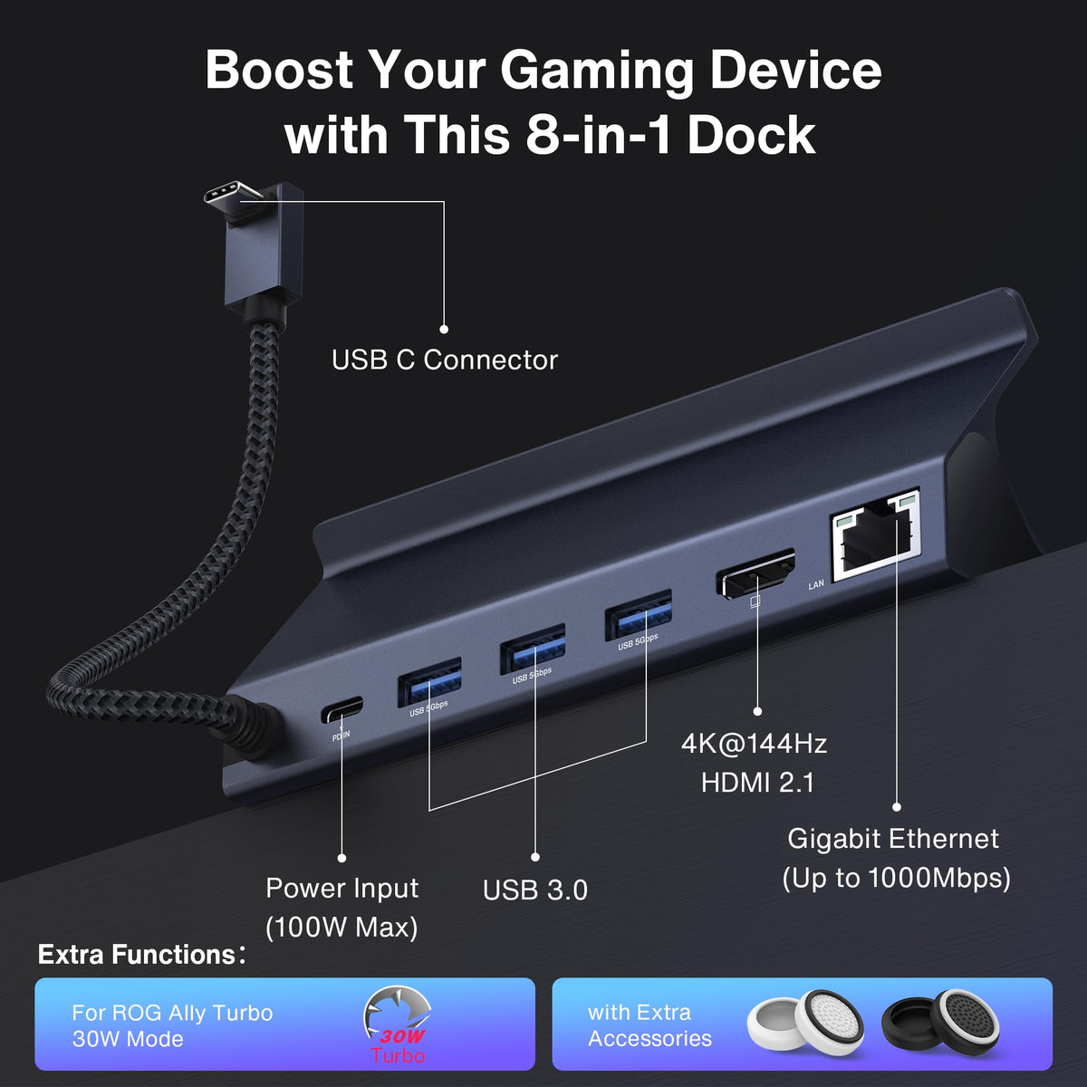 iVANKY braided 90-degree USB-C cable connection reducing strain and improving durability