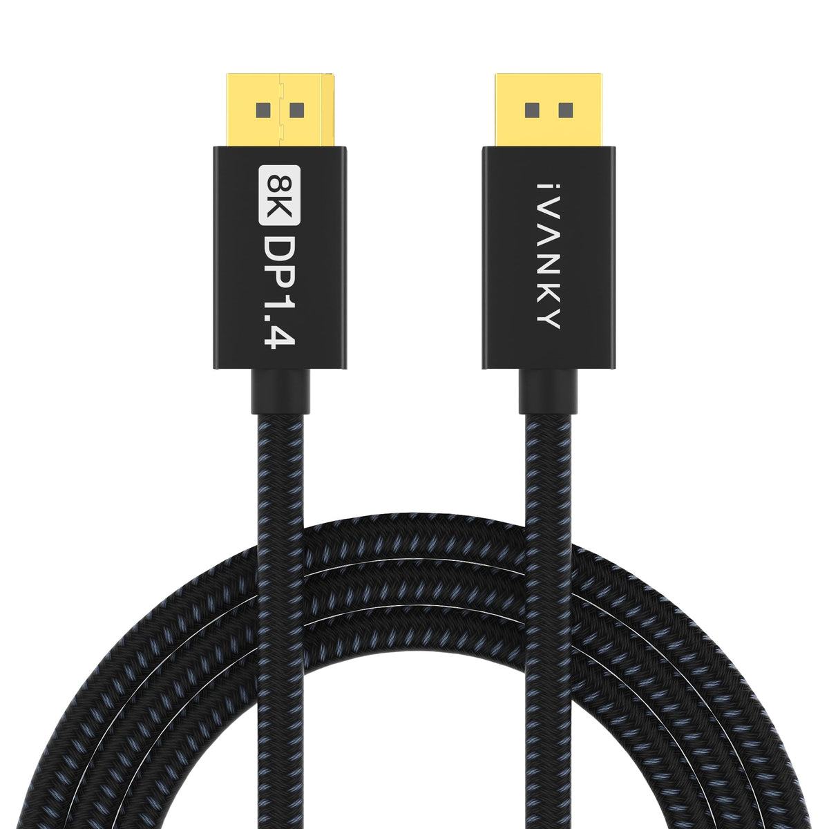 IVANKY DisplayPort cable 10ft with 8K 60Hz and stable signal for gaming monitors