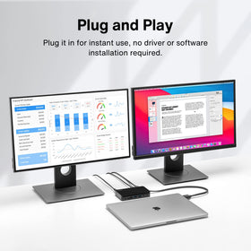 IVANKY FusionDock 2.5Gbps Ethernet for stable wired network connection
