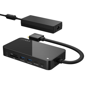 IVANKY FusionDock front view with accessible ports for quick peripherals setup