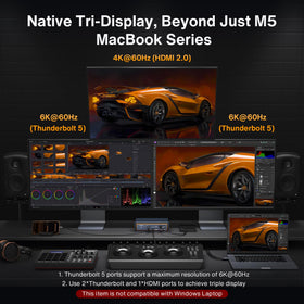 iVANKY FusionDock Max 2 cooling system keeps a MacBook cool during heavy use