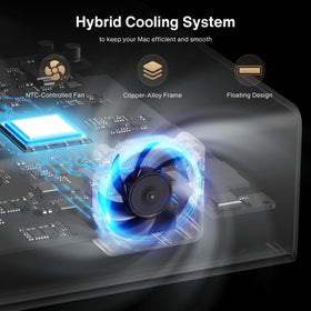 IVANKY FusionDock Ultra triple-layer cooling keeps the Mac cool