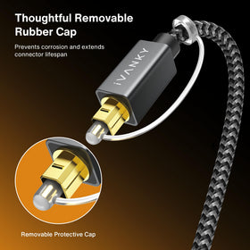 IVANKY home theater cable supports immersive audio across formats.