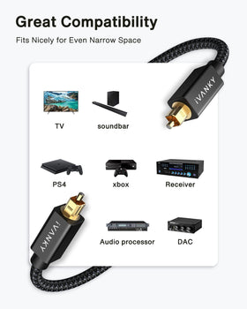 Removable rubber dust caps protect ports when not in use