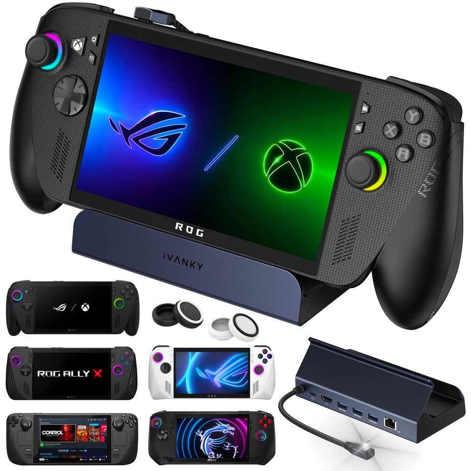 iVANKY ROG Xbox Ally X dock with 4K@144Hz HDMI for immersive gaming