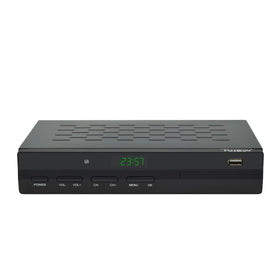 IVIEW 3500STB III front view showing compact digital converter box for easy setup