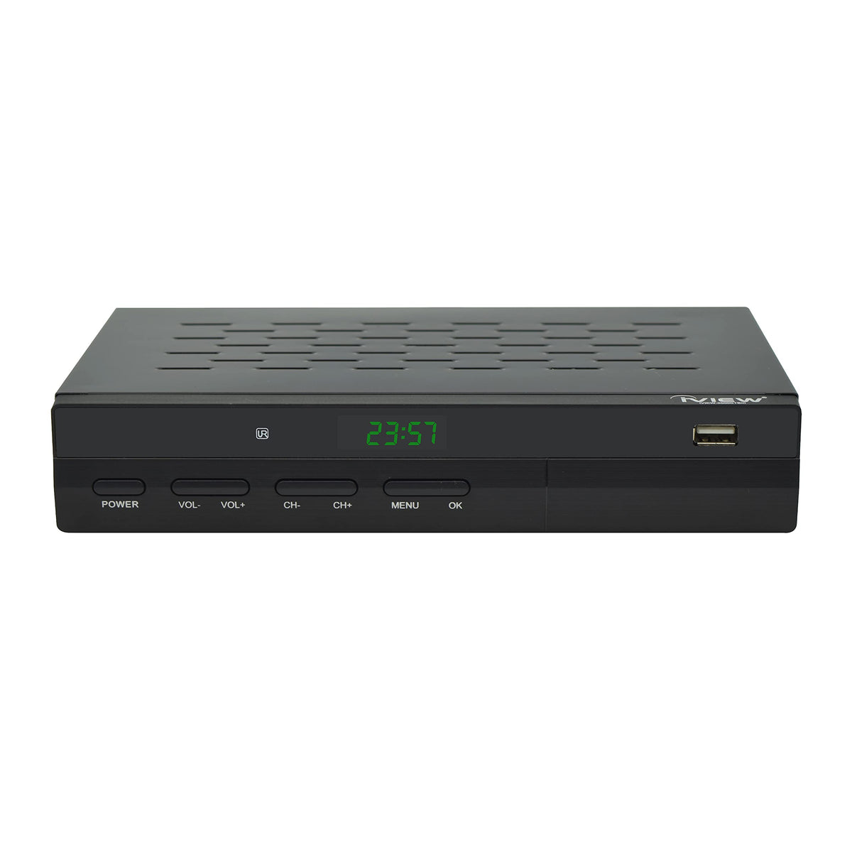 IVIEW closeup of HDMI and composite outputs enables versatile connections