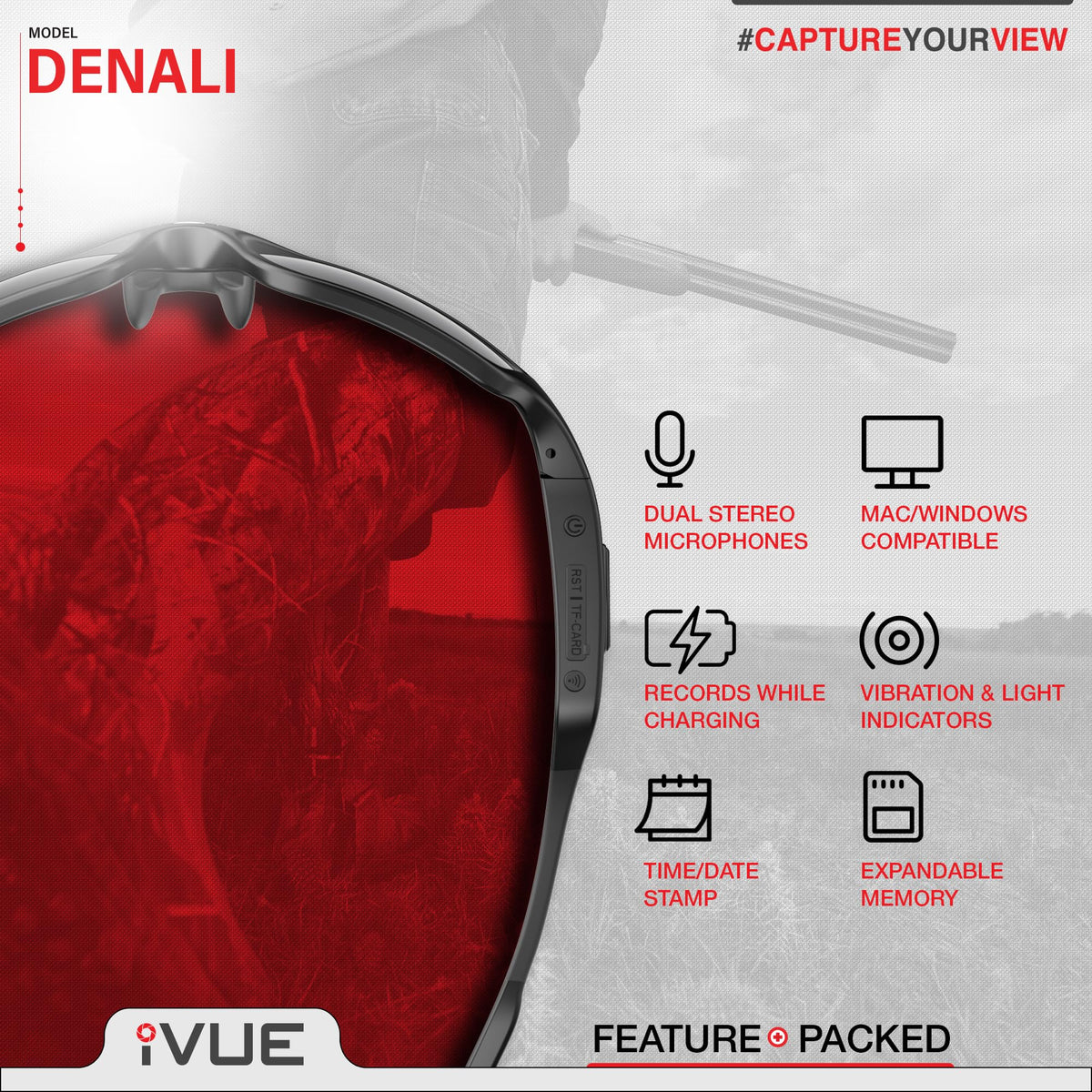 iVue Denali records up to 60fps for fluid motion