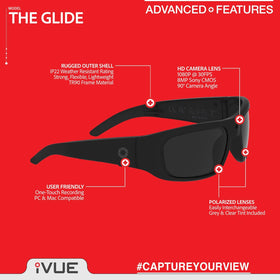 iVue Glide captures 24MP photos with high-resolution stills from glasses