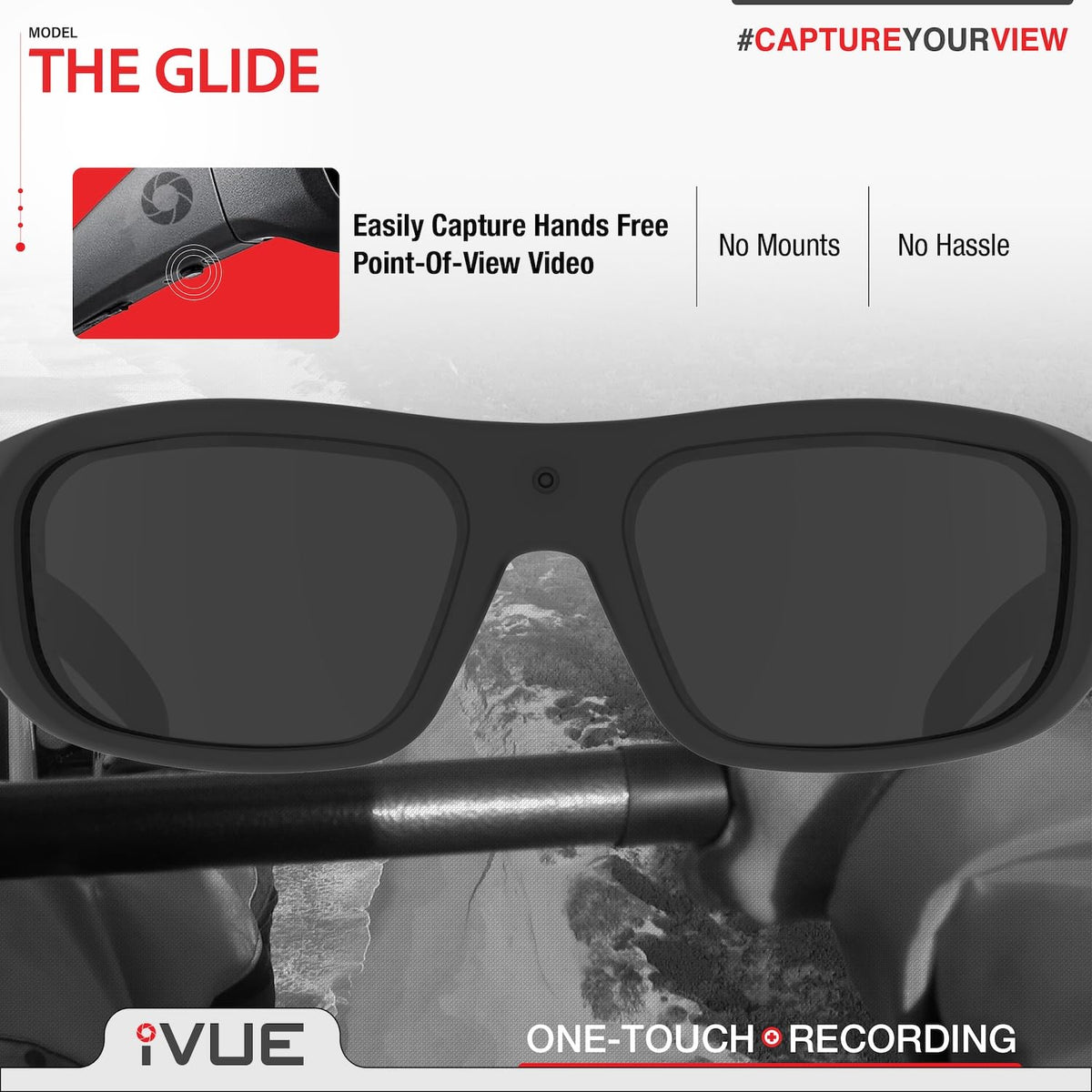 iVue Glide 64GB memory confirms ample built-in storage for hours of video