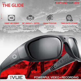 iVue Glide side view highlights slim frame design for all-day wear