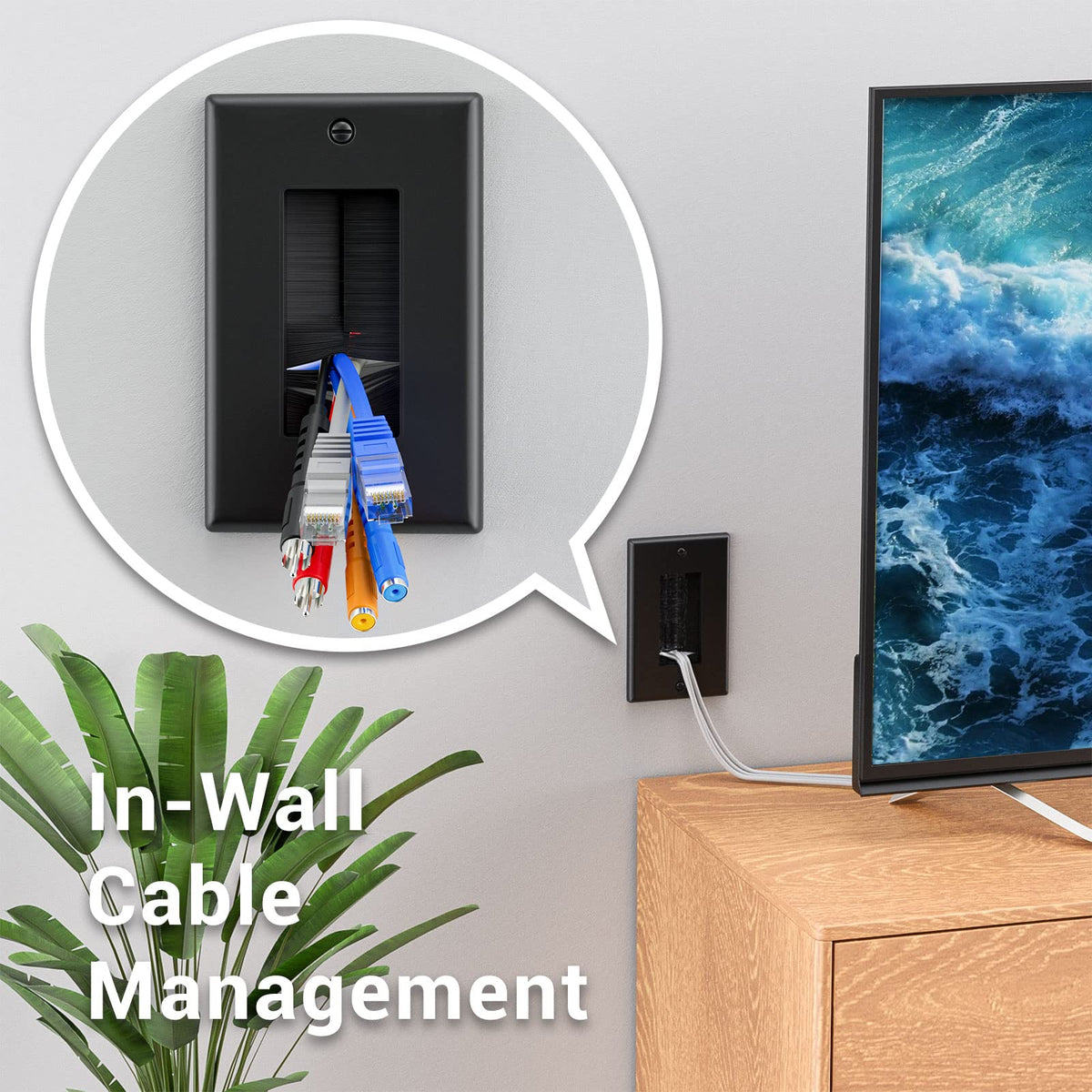 Iwillink Easy installation guide demonstrating quick wall mounting