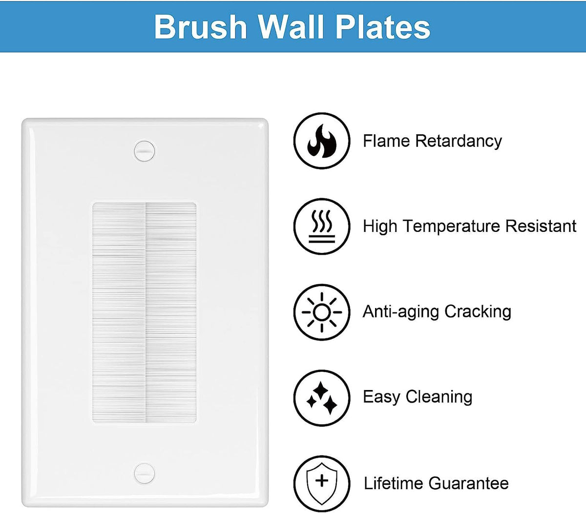 iwillink wall socket for HDTV supports clean media setups with hidden wiring