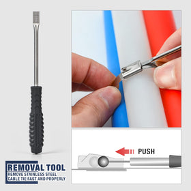 IWISS iCrimp lightweight portable design fits in any toolbox.