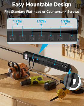 iwister 45-degree flat plug and reinforced joint preventing strain in tight spaces