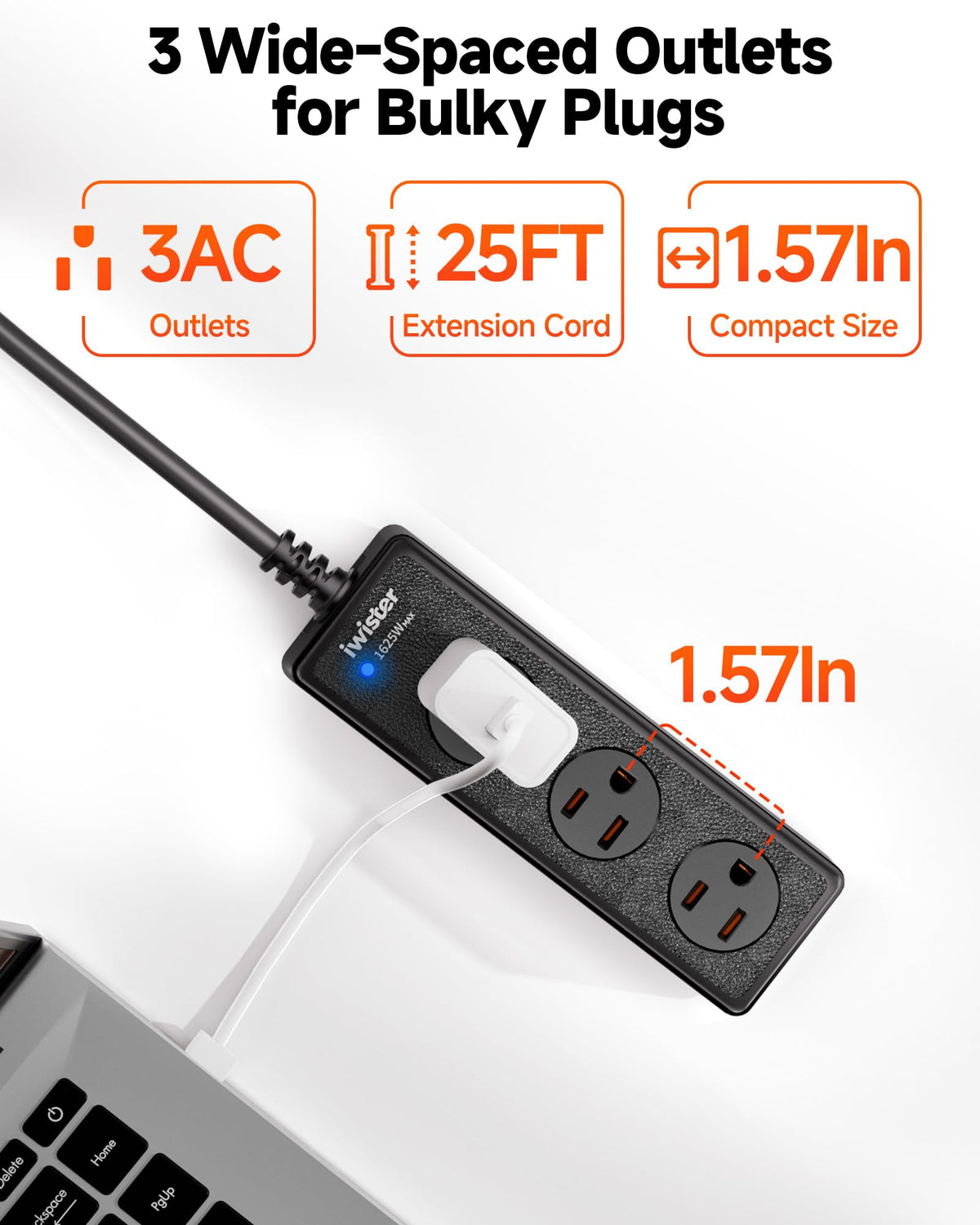 iwister in use on patio powering string lights illustrating outdoor convenience and reliable power