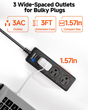 Iwister internal outlet layout improving power stability and heat management.
