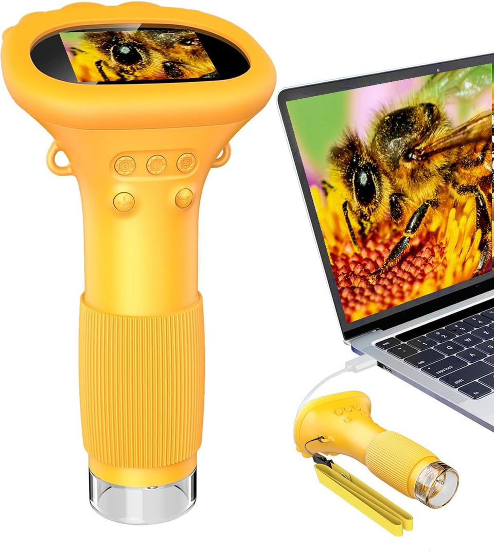 IWOBAC front view with screen showing clear specimen image, for quick inspection