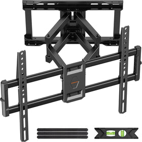 IWORKBOARD front view of mounted TV showing low-profile save space benefit