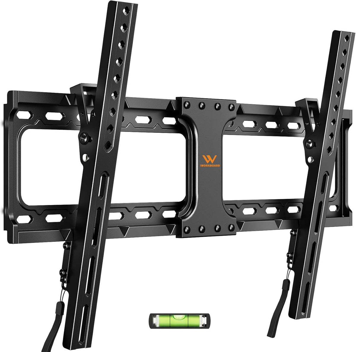 IWORKBOARD tilting wall mount for 32-90 inch TVs with secure, sturdy hold