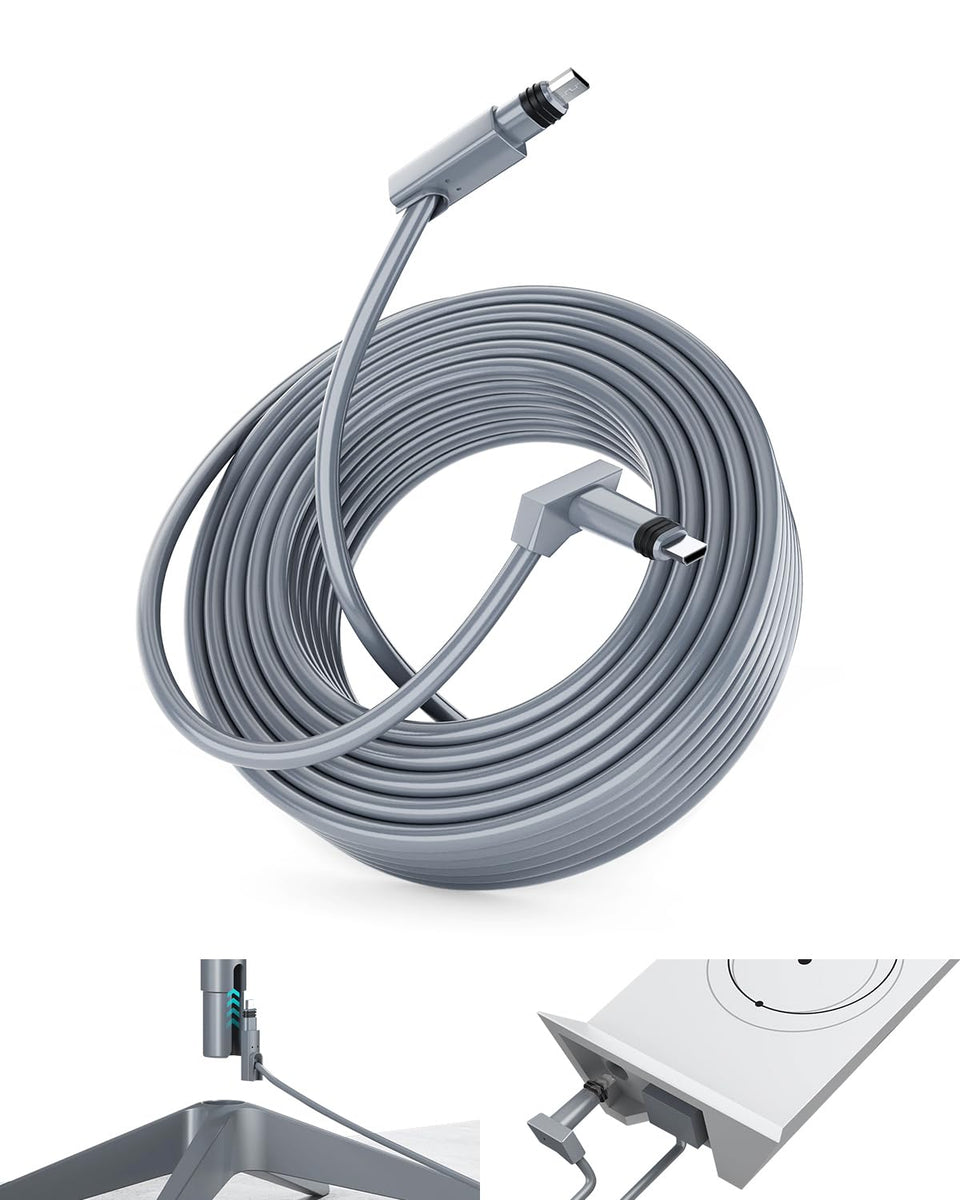 IWWFDD Starlink Gen 2 150ft cable rugged exterior for attic or outdoor installation.