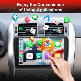 iying Android Auto in Corolla enables easy navigation and voice control