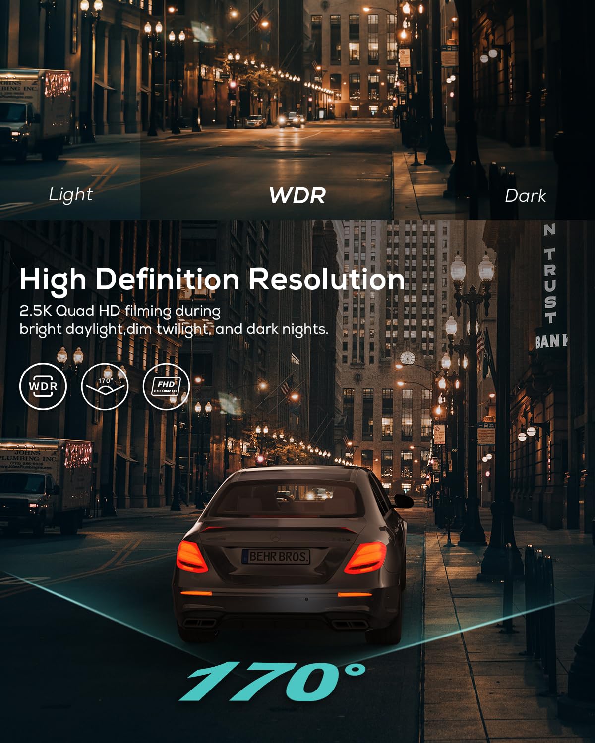 iZEEKER wide-angle lens close-up, captures broader field of view for evidence