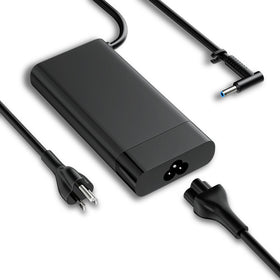 iziulg 150W charger front view with blue tip for HP ZBook power on the go